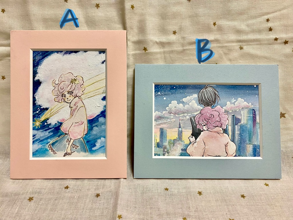原画　「フィービと新宿」