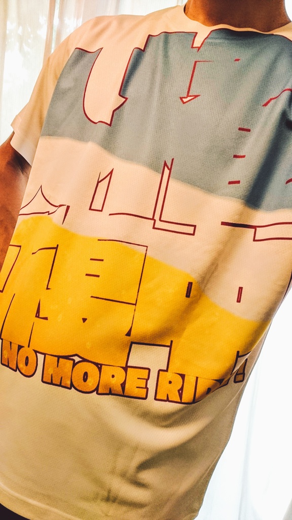 人権回復中Tシャツ(速乾メッシュ)