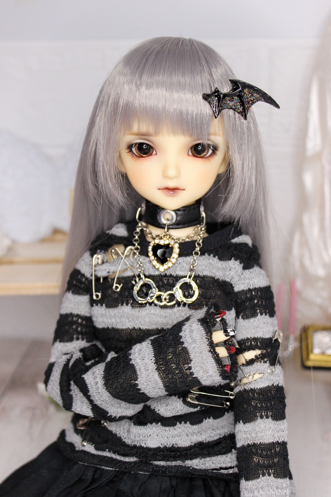 悪魔の羽クリップVer.ラメ