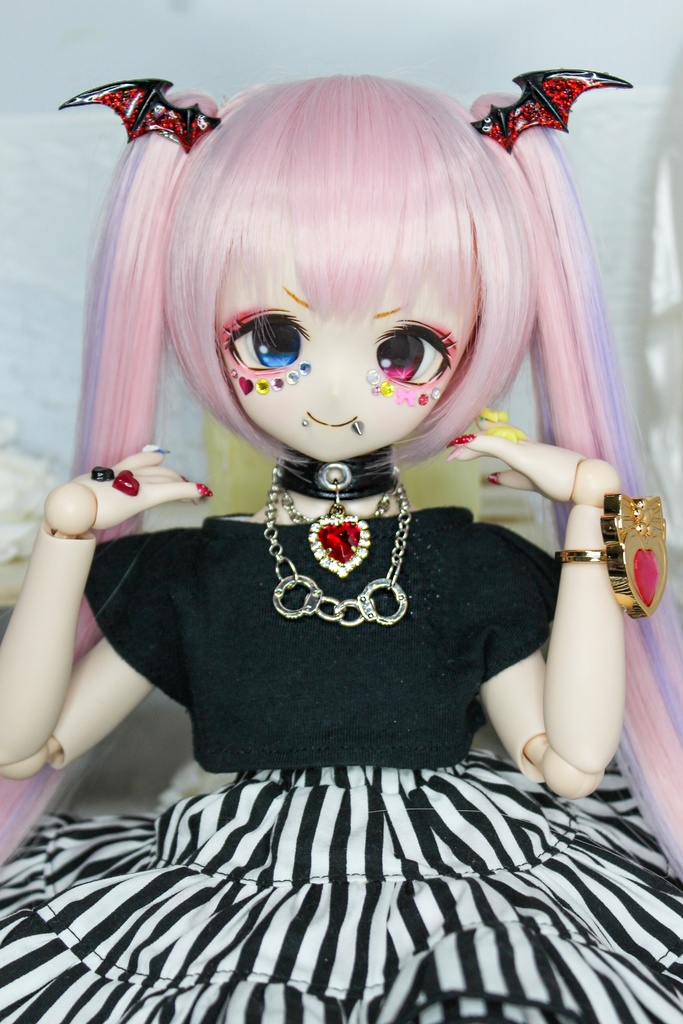 悪魔の羽クリップVer.ラメ