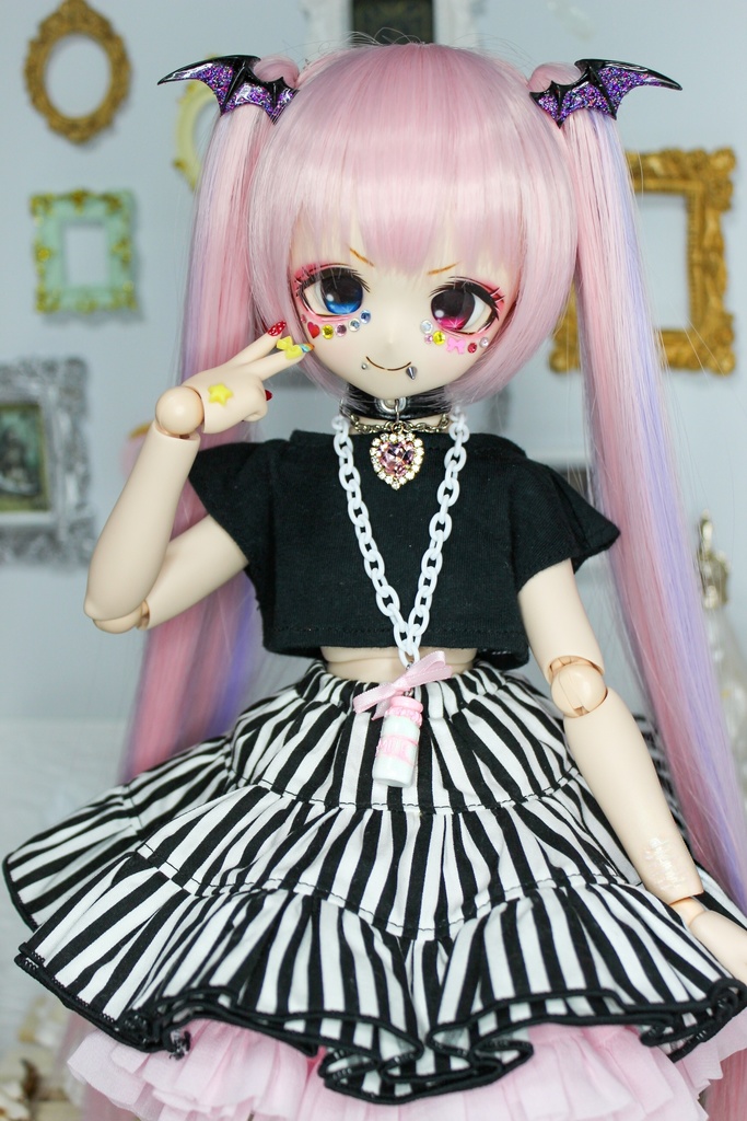 悪魔の羽クリップVer.ラメ