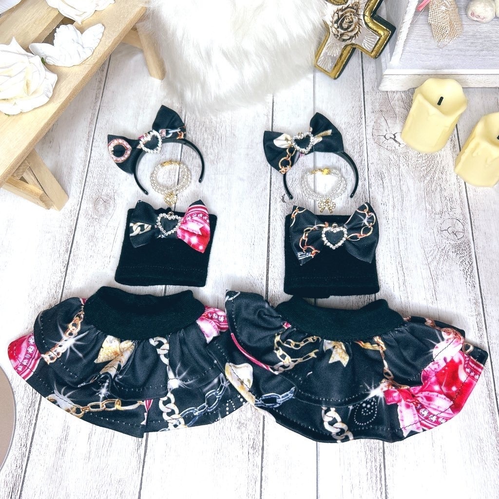 💎平成の姫ギャセット チェーン柄💎