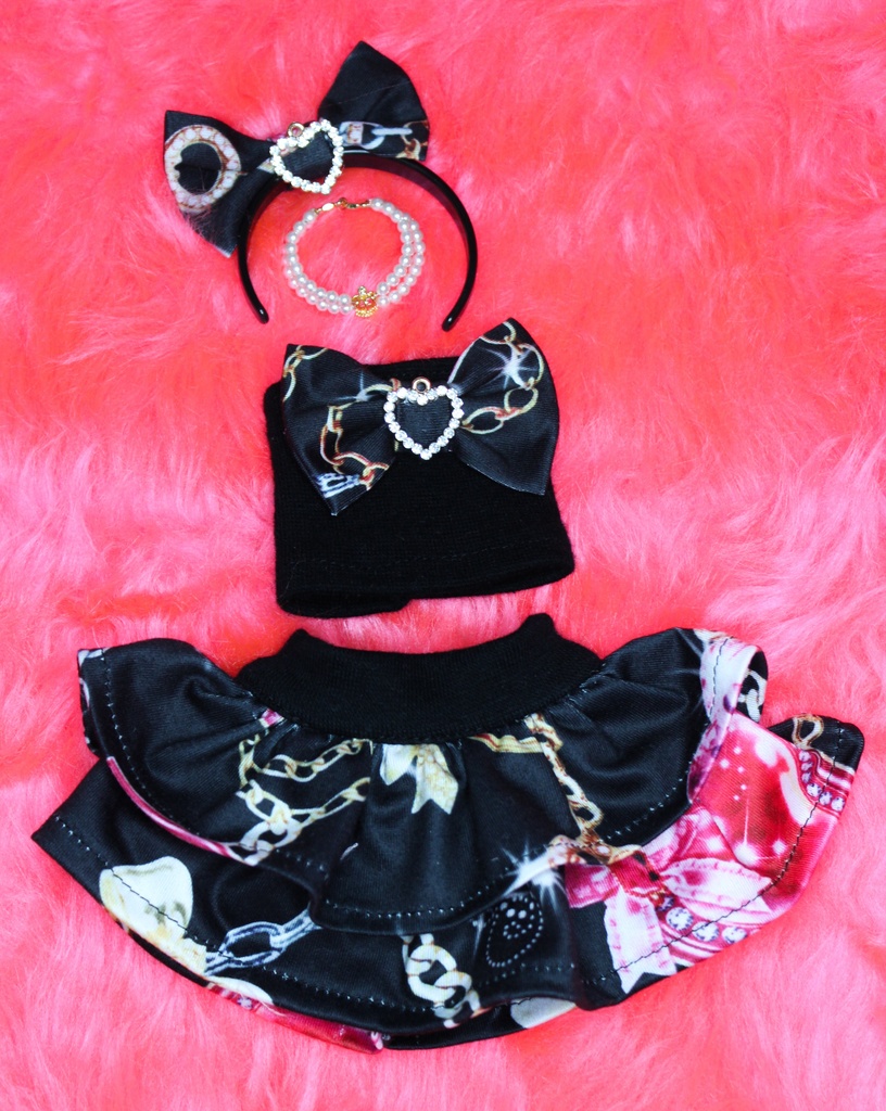 💎平成の姫ギャセット チェーン柄💎