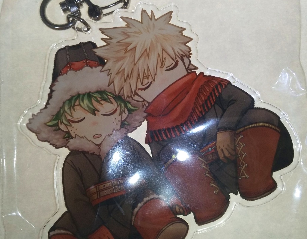 うたたねアクリルキーホルダー【勝デク】