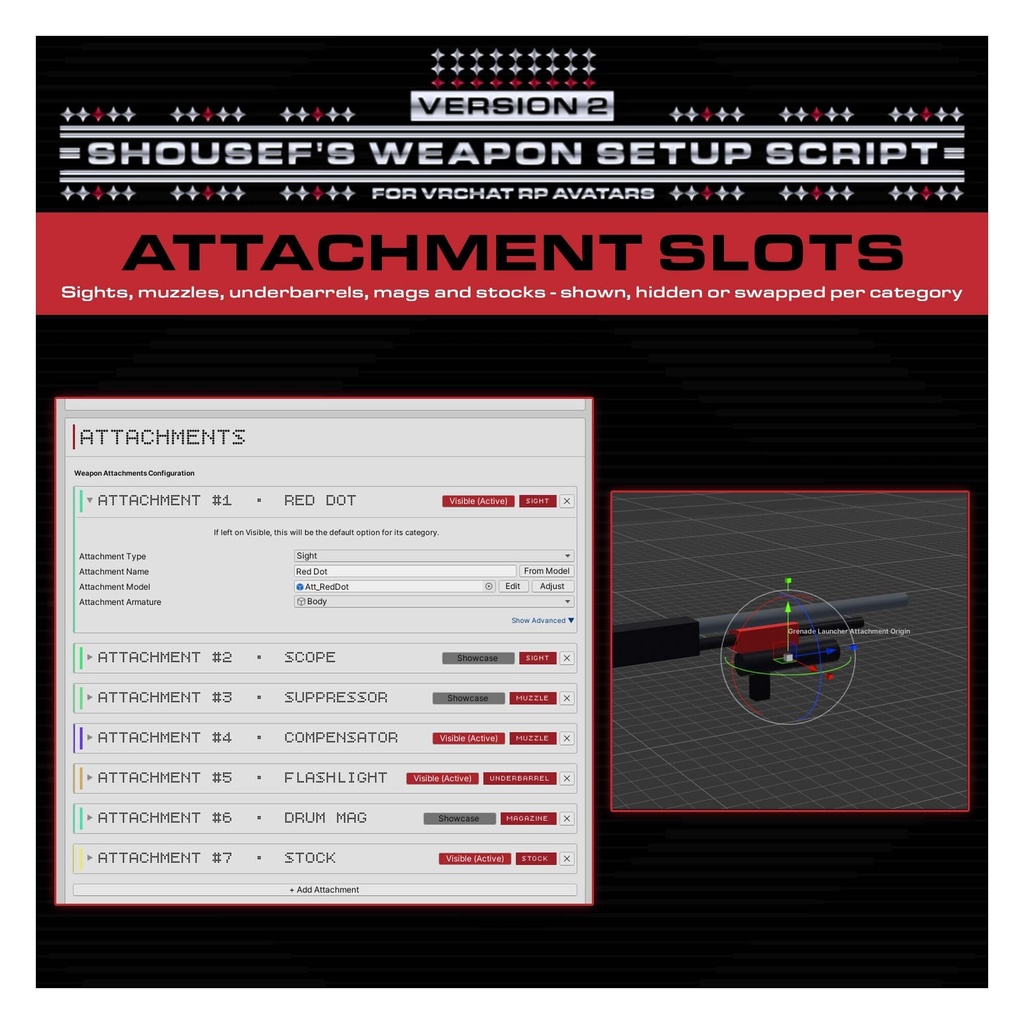 Shousef's Weapon Setup Script