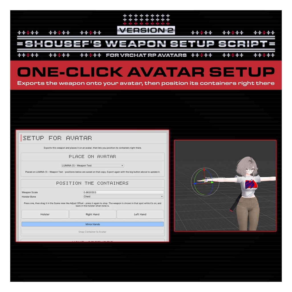 Shousef's Weapon Setup Script
