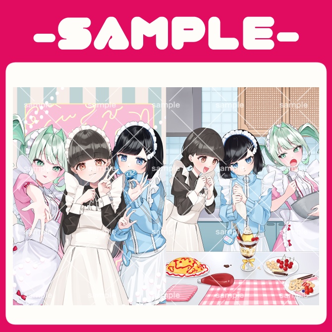 イラスト集「Dreamy,Melty,Sugary」