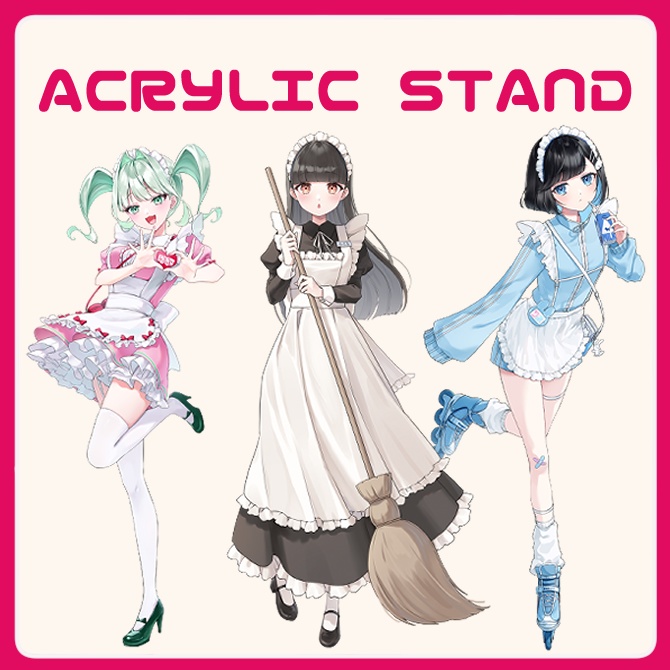 メイドちゃんアクリルスタンド
