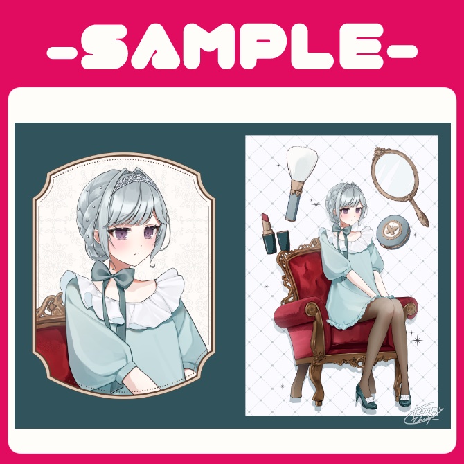 イラスト集「Dress-up Girl」