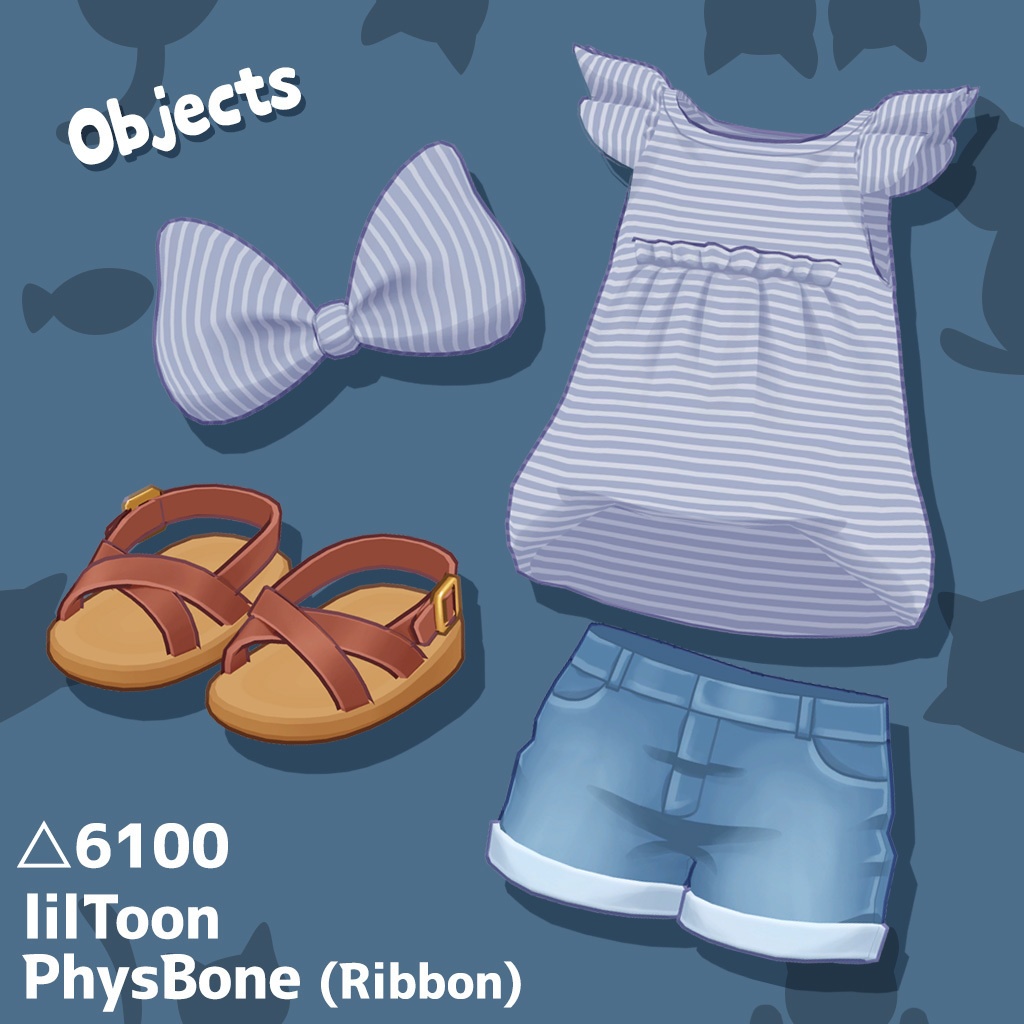 フリルTシャツセット 【キプフェル・まめひなた対応衣装】