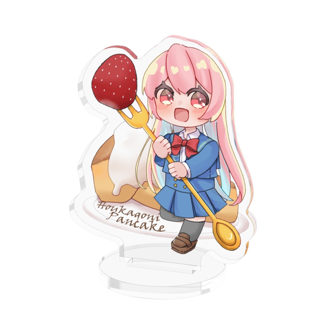 パンケーキミニキャラアクリルフィギュア