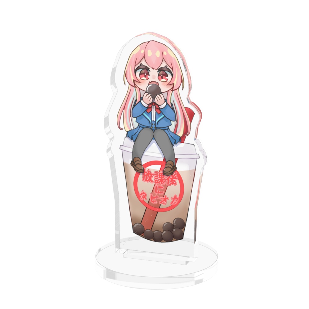 タピオカミニキャラアクリルフィギュア