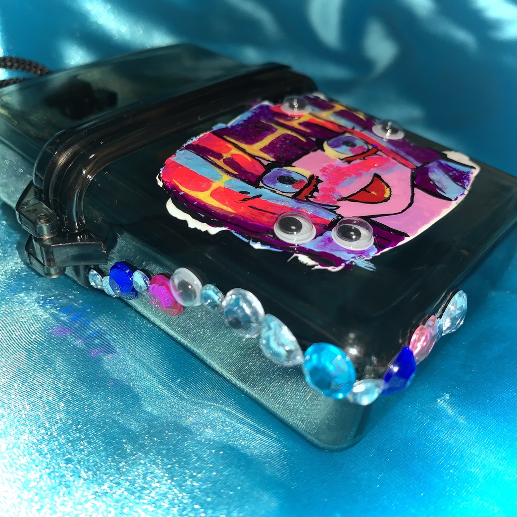 ドローイング♡スケルトンケース