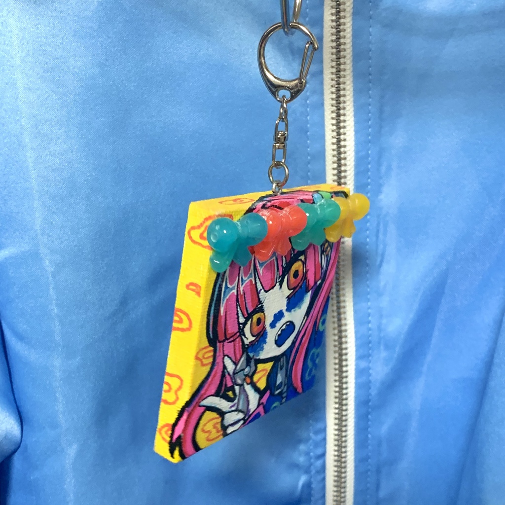 キャンバスキーホルダー