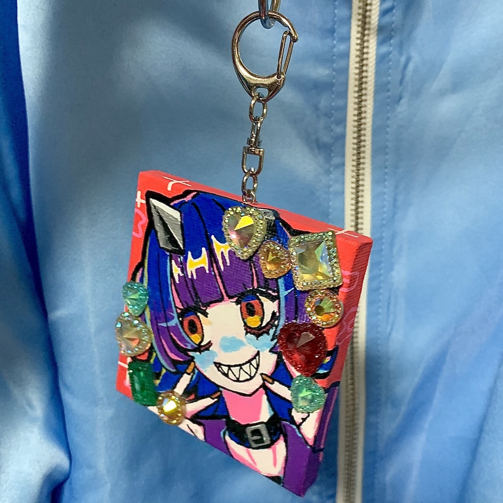 キャンバスキーホルダー