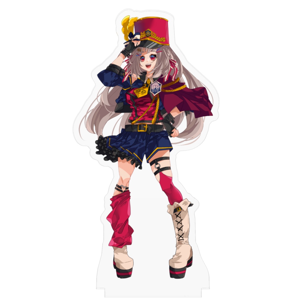 【沙々餅まちこ📯🎈デビュー記念グッズ】キービジュアクスタ