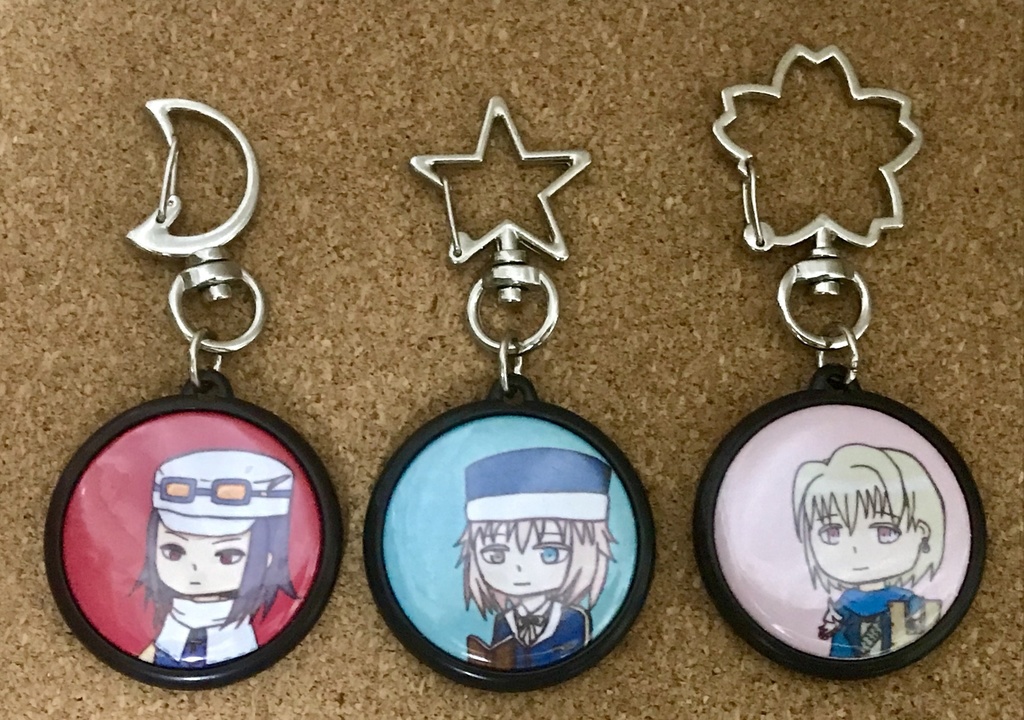 チャームキーホルダー