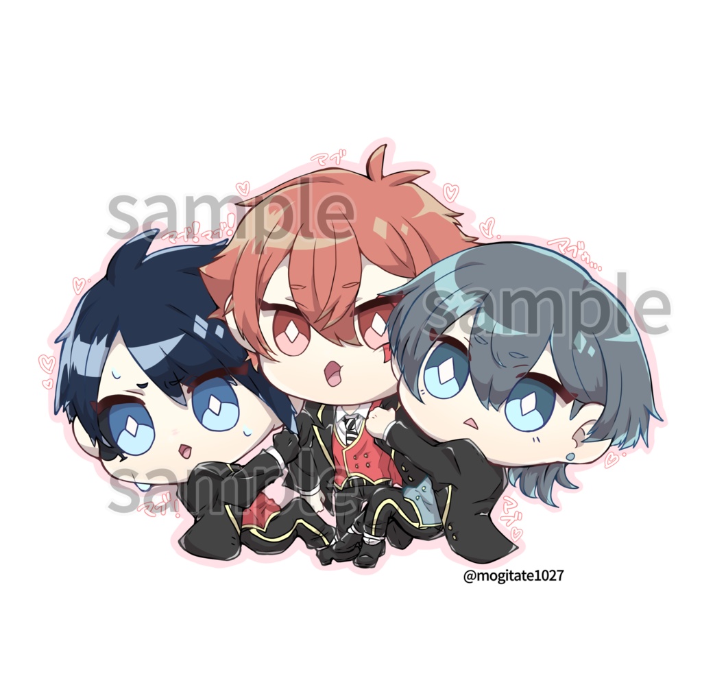 マブ監アクスタバッチ