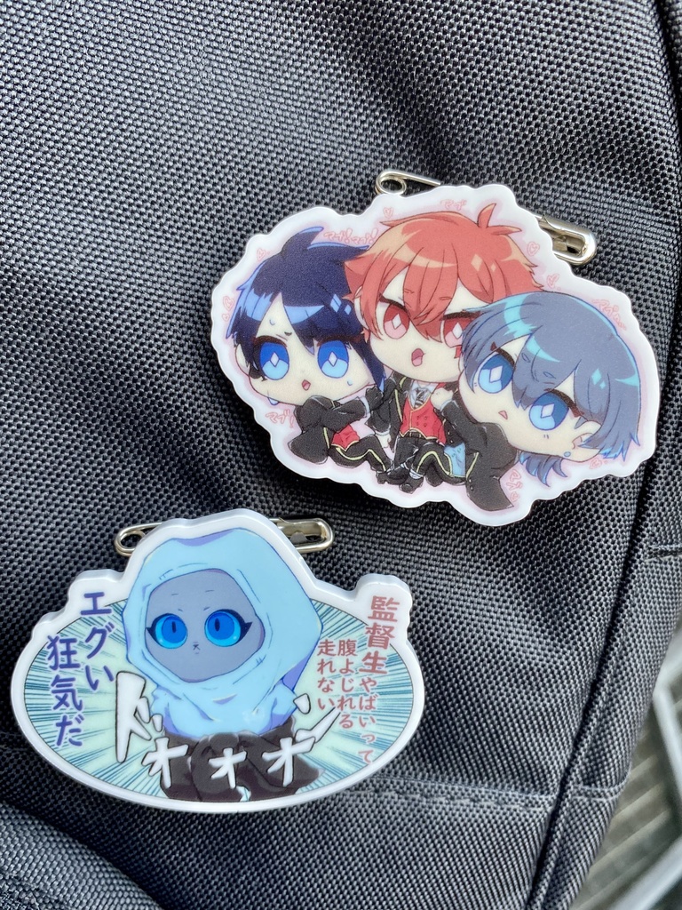 狂気虚無グリちゃんアクスタバッチ