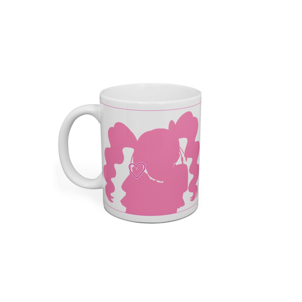 キュアピーチのマグカップ