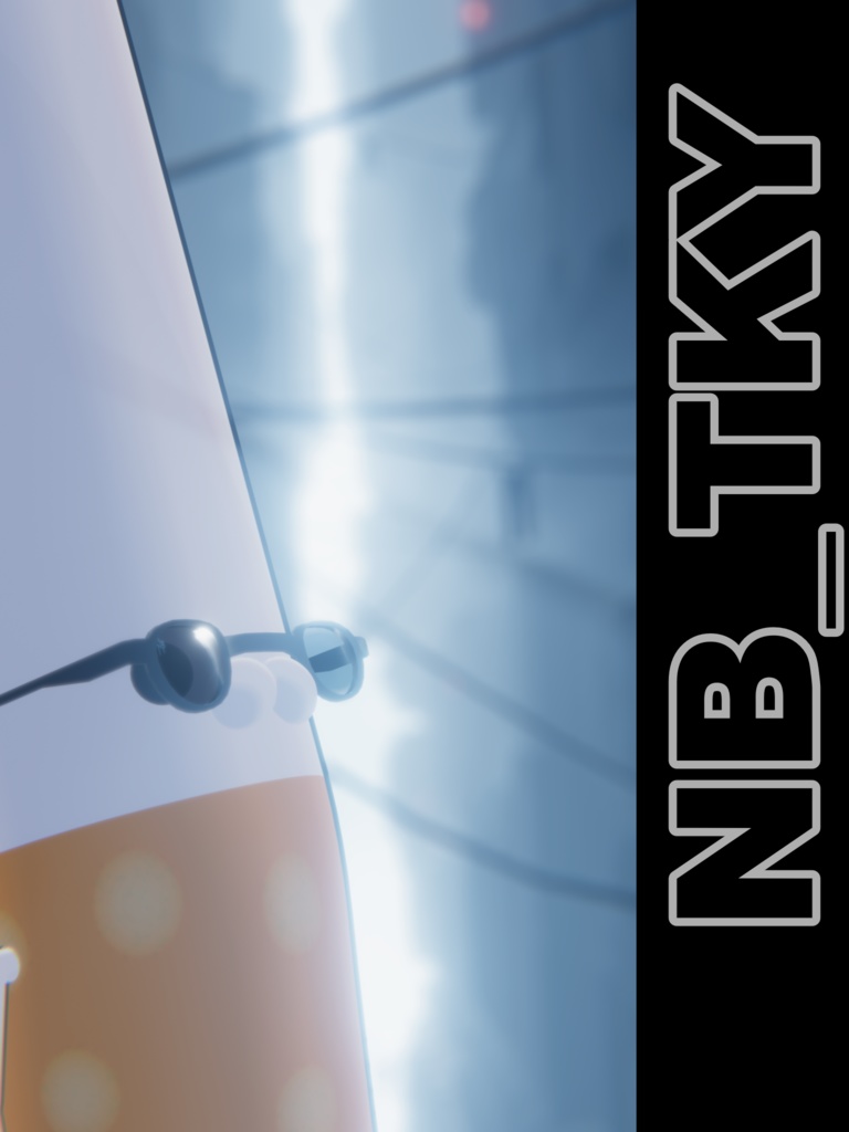 【シケモクくん対応サングラス】NBシリーズ全3種 (0117/0310/TKY)