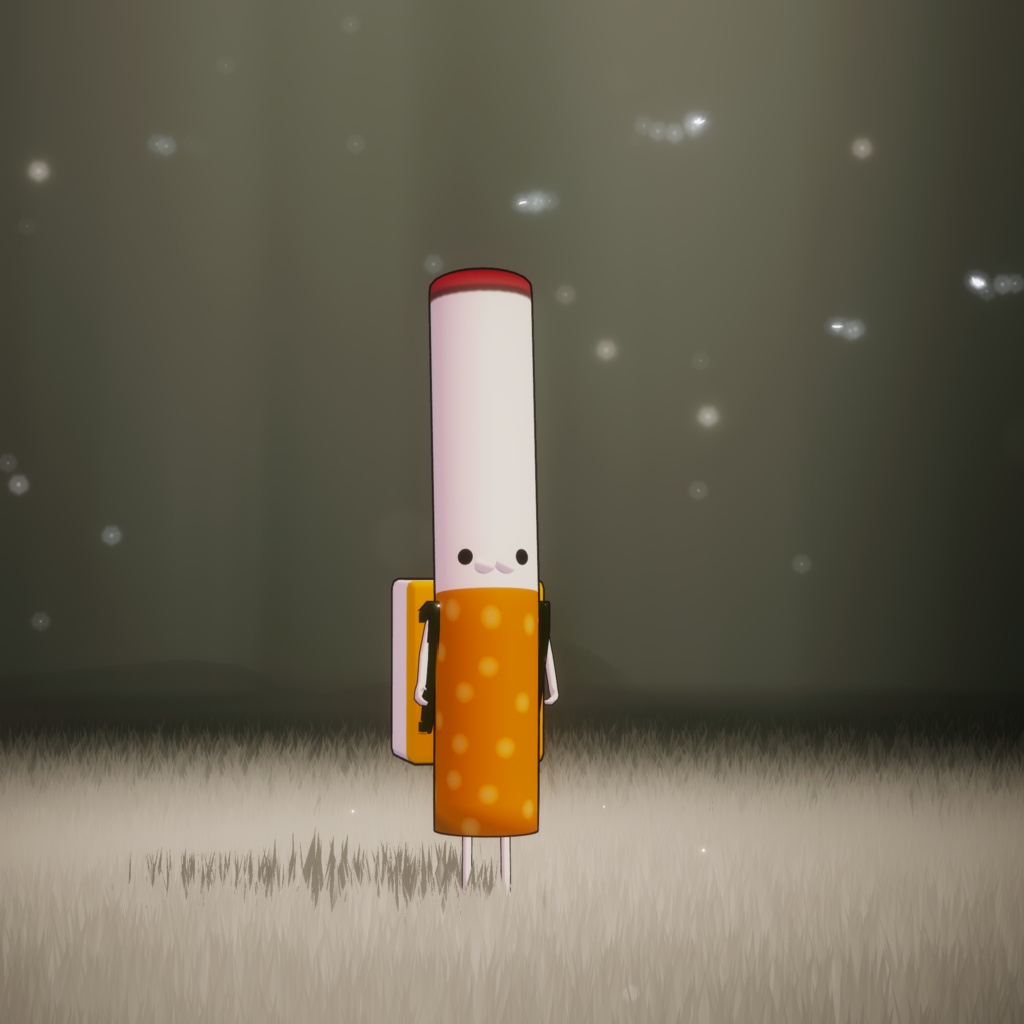 【シケモクくん対応】背負える東