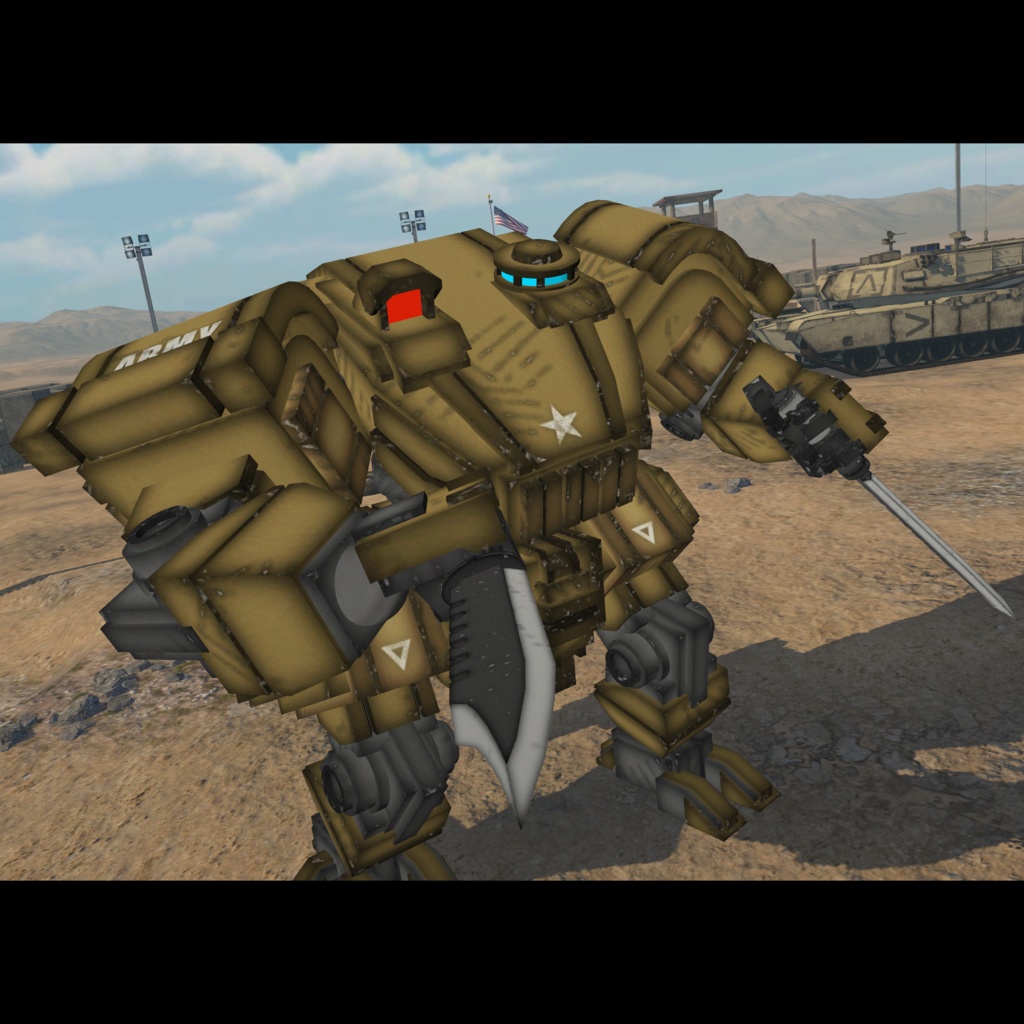 【VRC用3Dアバター】『TM-35タンクマン』［手持ち武装やギミック付き］ - スマイル一等兵の販売店 - 2/26