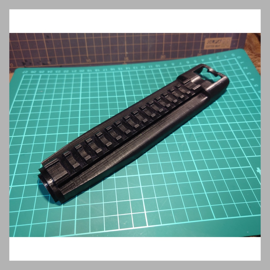 AGM M1カービン用 レールハンドガード 3Dプリンター用STLデータ【無料公開】