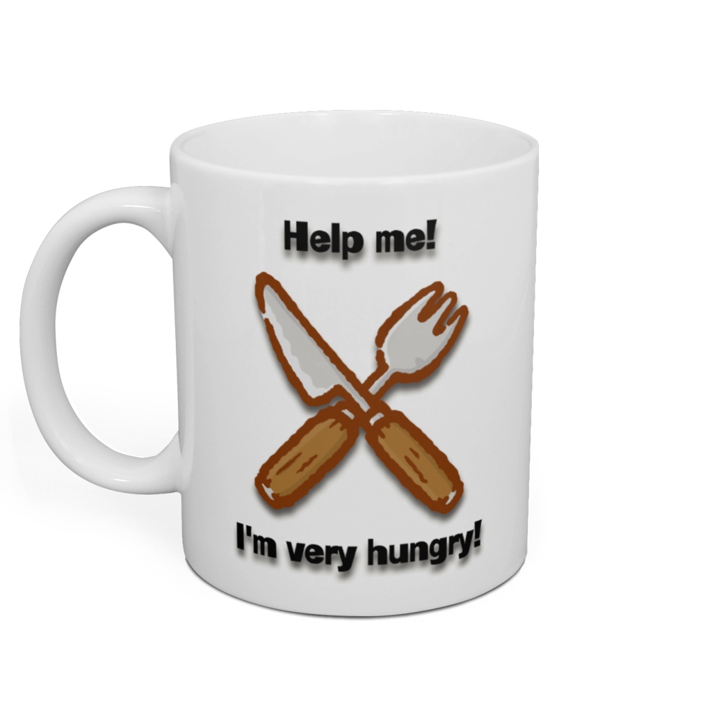 腹ぺこマグカップ