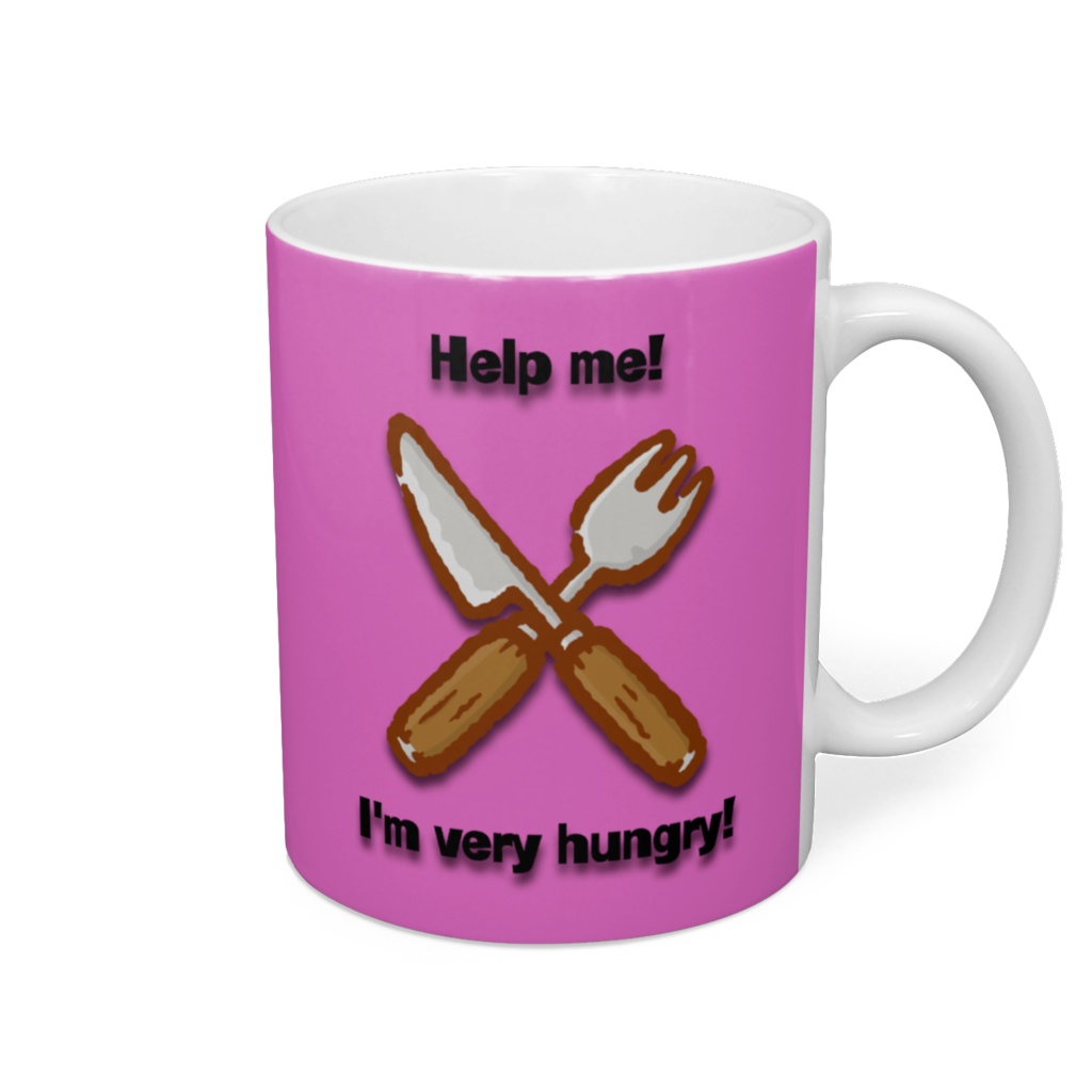 腹ぺこマグカップ