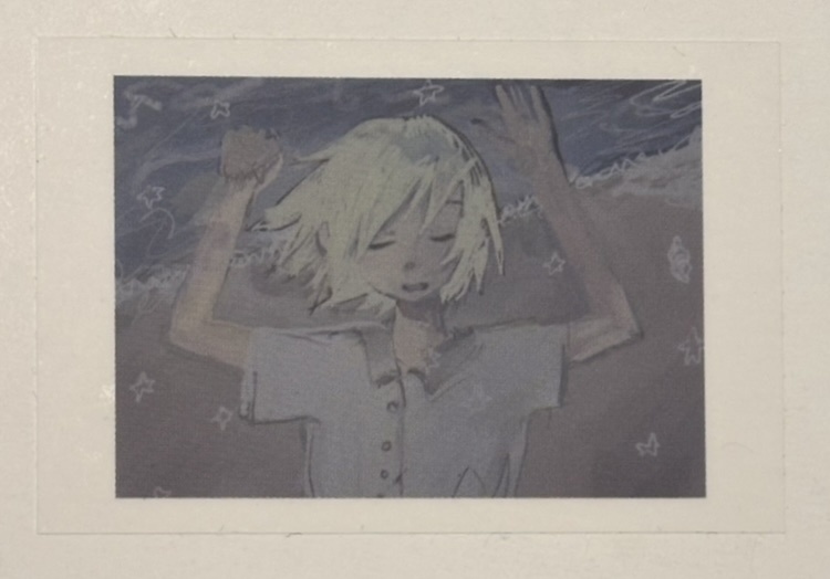 卯月コウ シール(海辺)