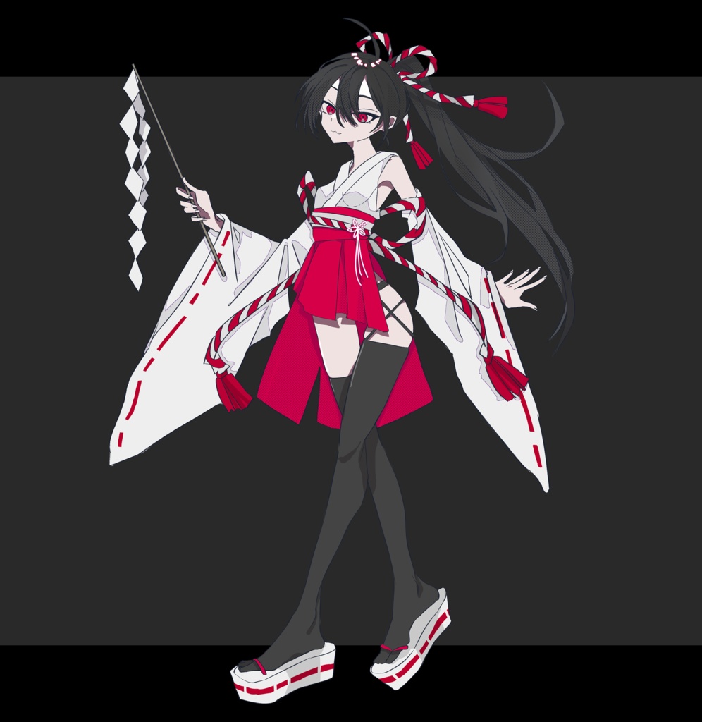 『正月セール!1/4まで!』色々使えそうな着物キャラ【4体セット】