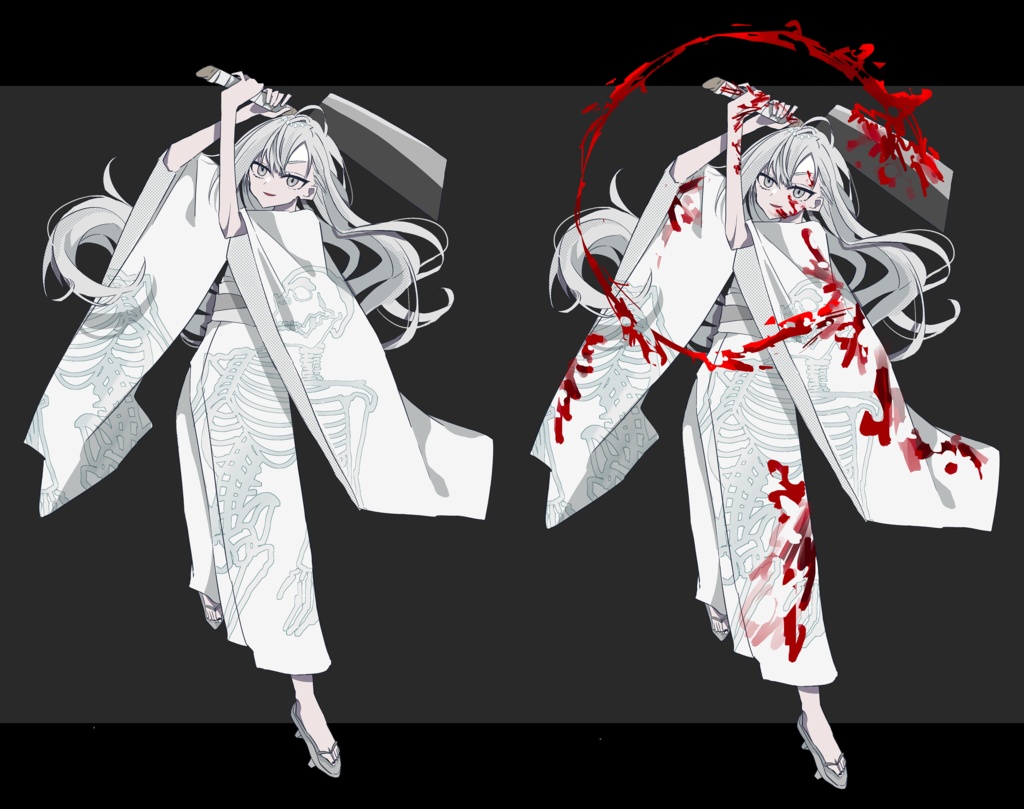 【立ち絵素材】和風・和装 立ち絵まとめ《10体セット》