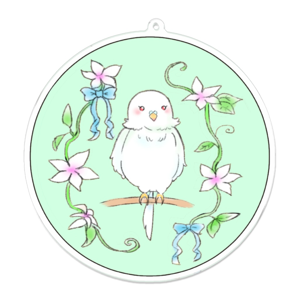 *お花とおモチ*