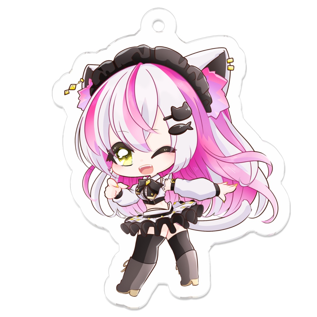 【公式】彩葉ねいろアクリルキーホルダー50