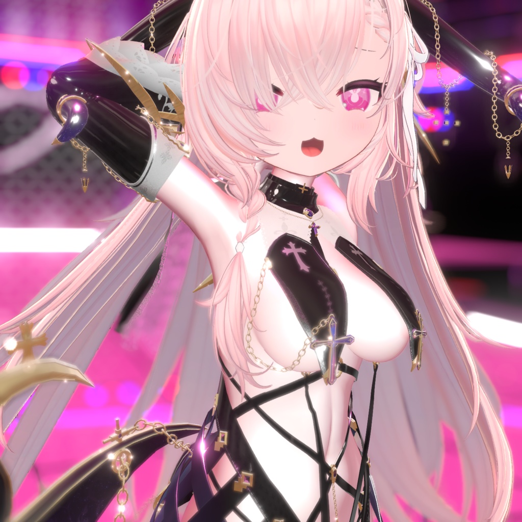 【LoveryPink】汎用アバター向けマテリアル