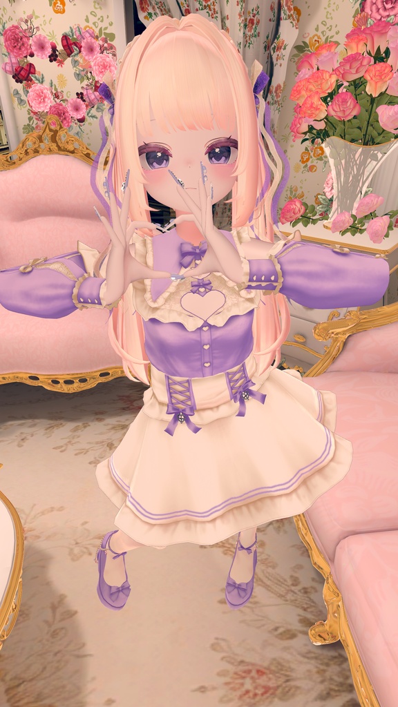 sprite pose set【VRC用アバターポーズ集】