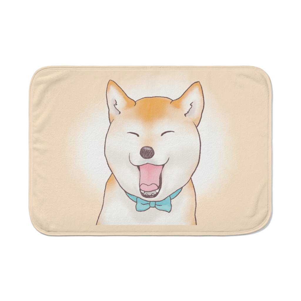 笑顔のもちもち柴犬 ブランケット