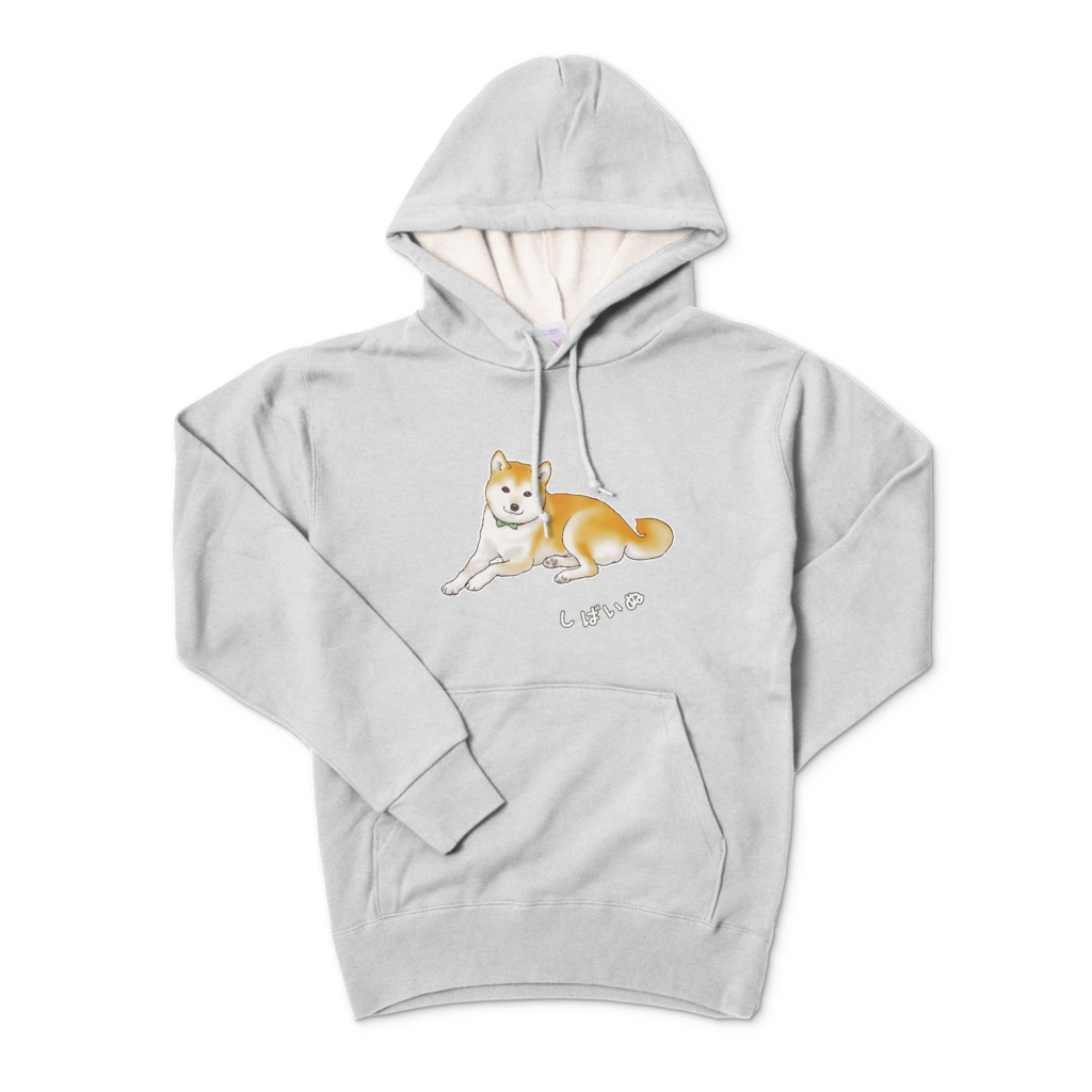 のどかな柴犬 パーカー / Shiba Inu Hoodie