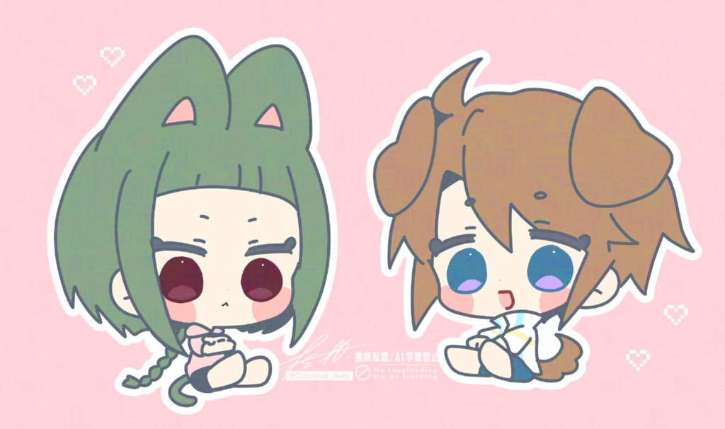 【HiMEVAL】わんにゃん巧晶ちびちびアクスタセット