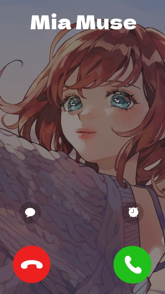 「まって。」着信音　#MiaMuse
