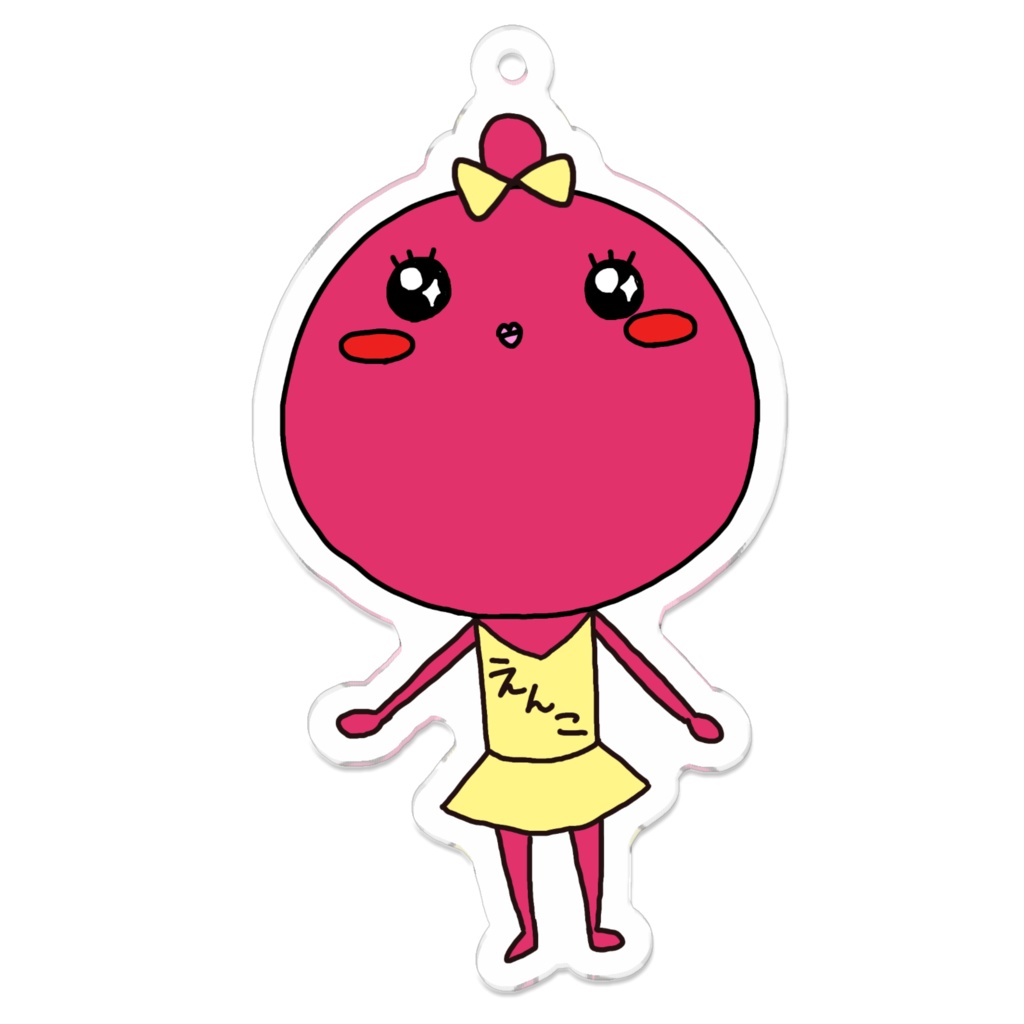 楽しい仲間たち「口内炎子」アクリルキーホルダー　#MiaMuse