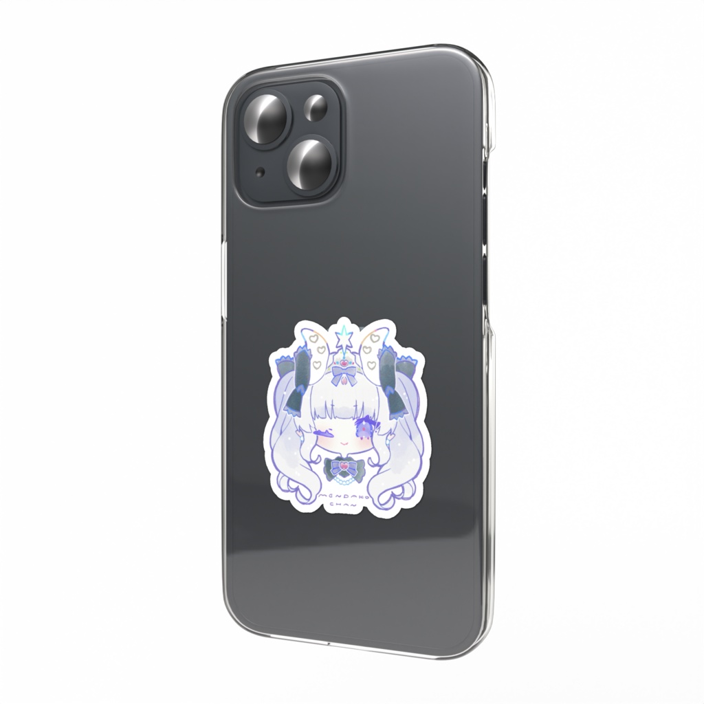 めんだこちゃんスマホステッカー