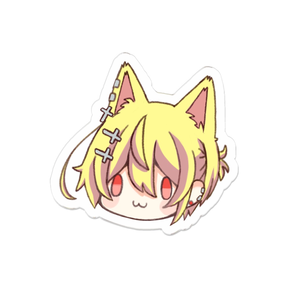 しゃる。アクリルバッジ