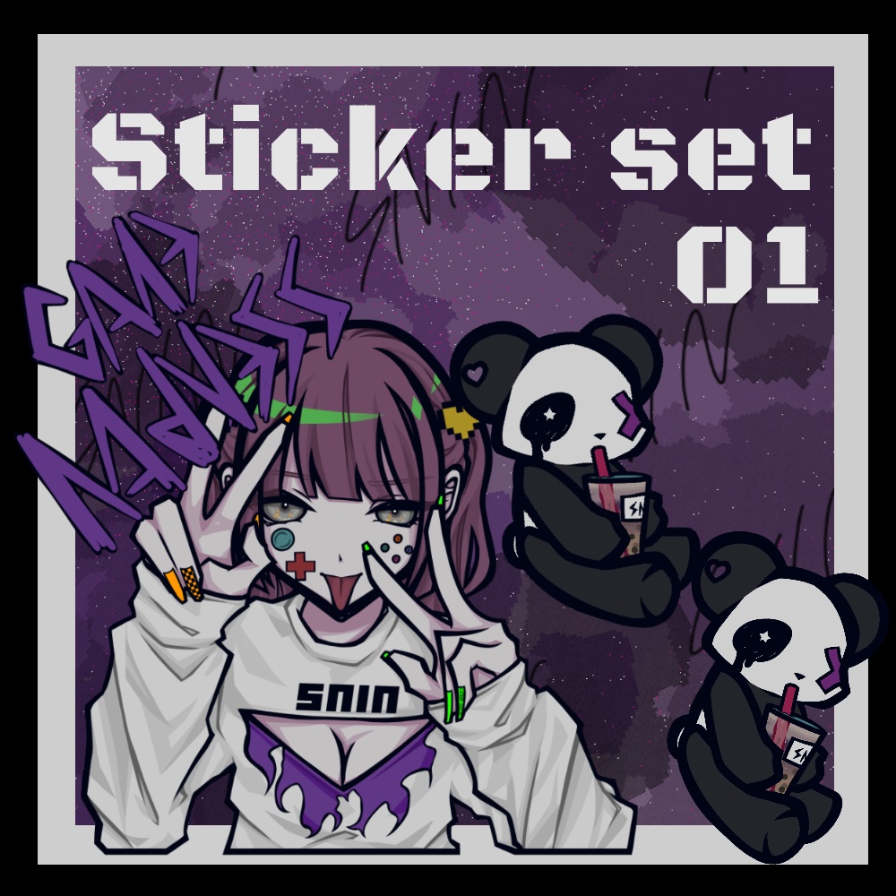 Sticker set 01