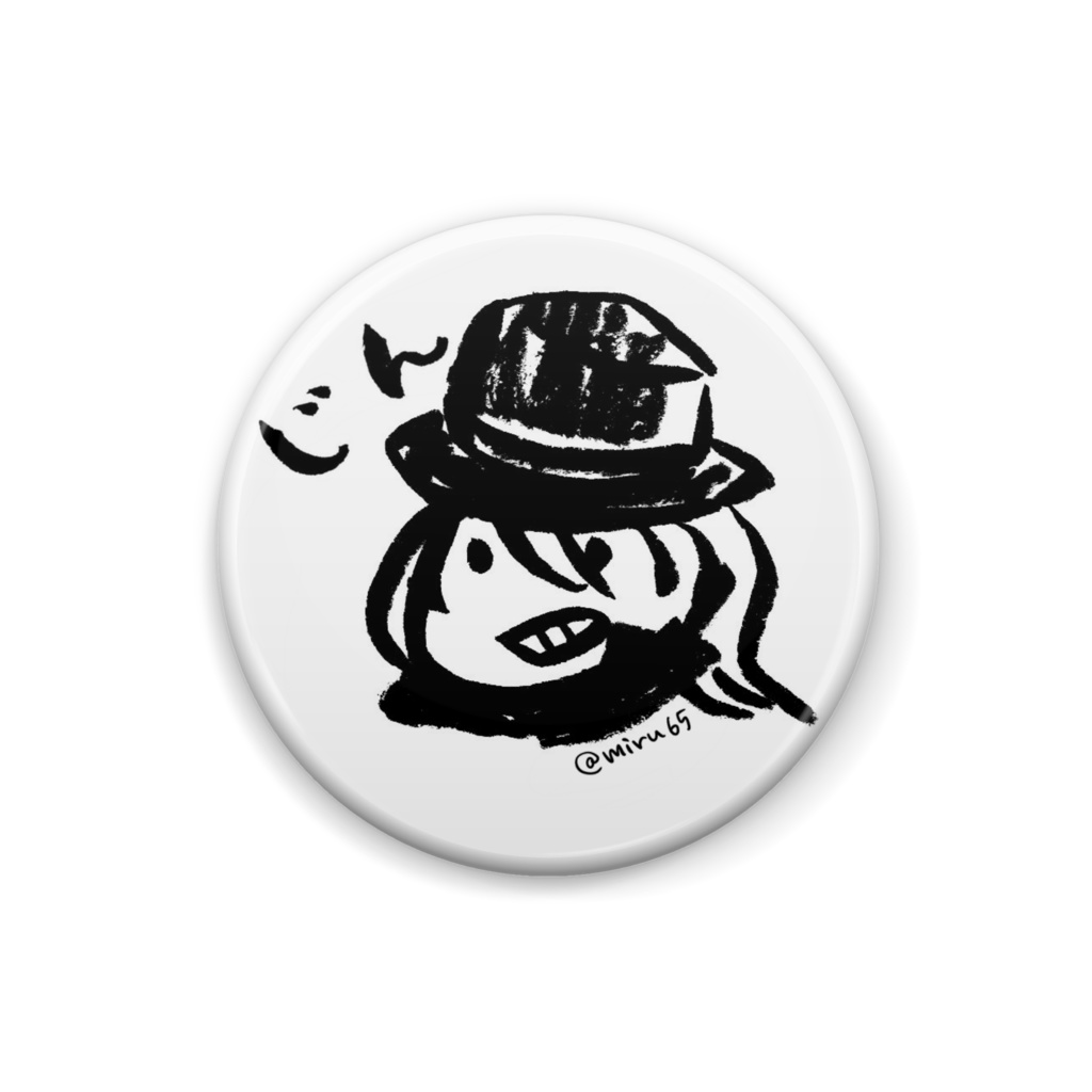 ゆるゆるジン 缶バッジ