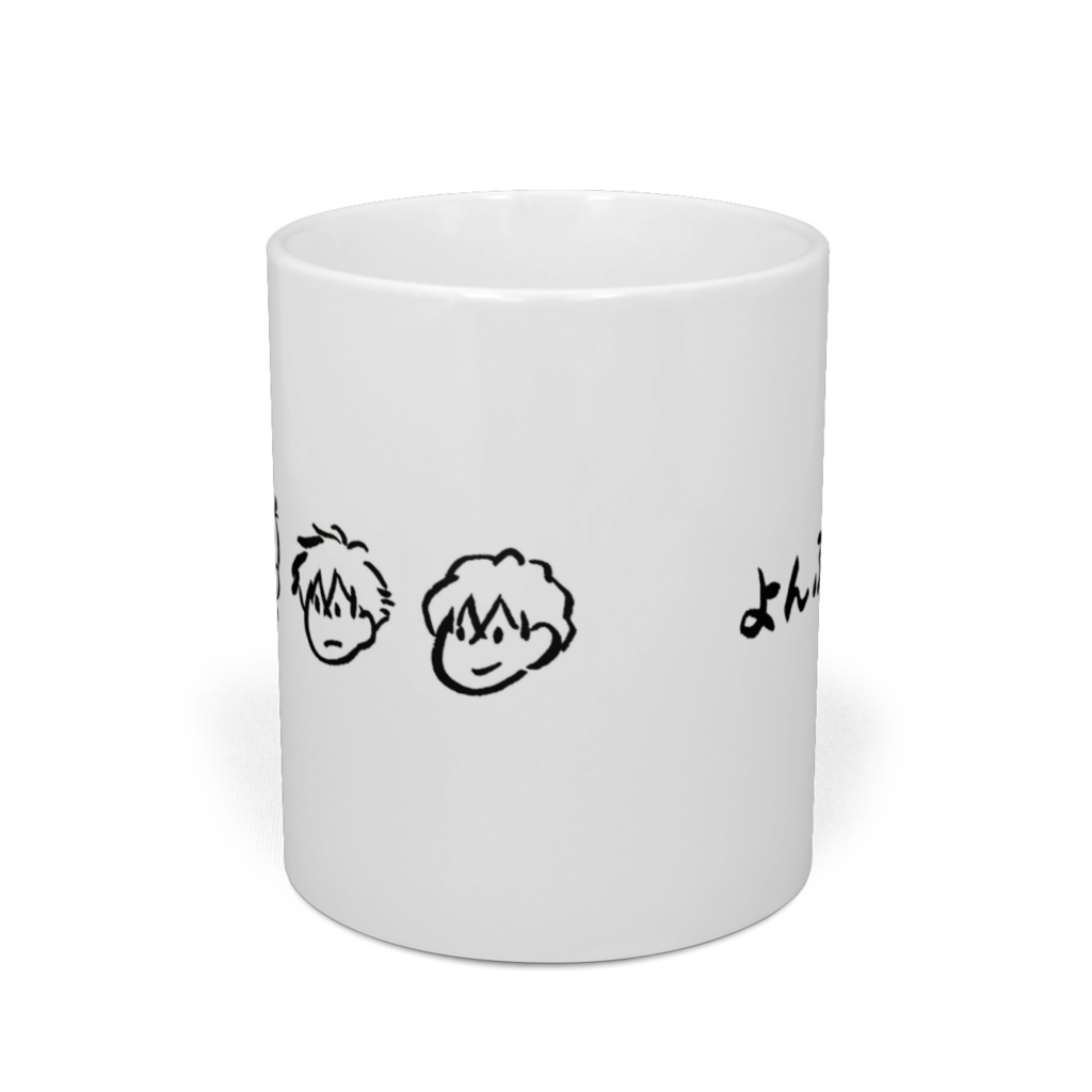 ゆるゆる3/4組イラスト マグカップ