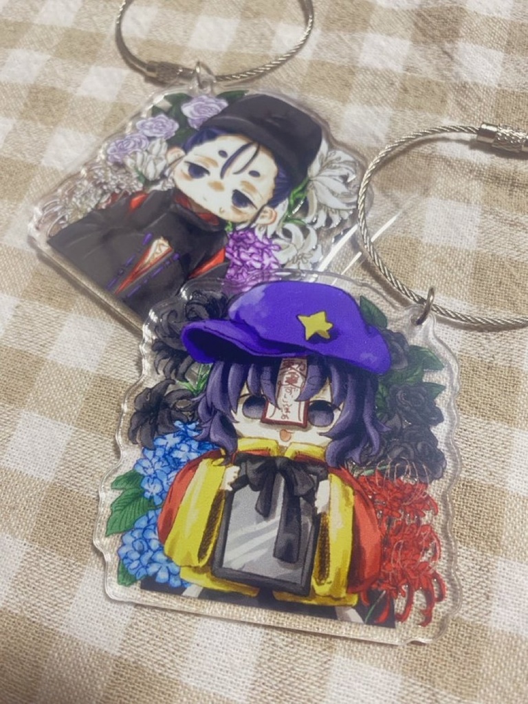 🏠癖強芳香両面アクキー