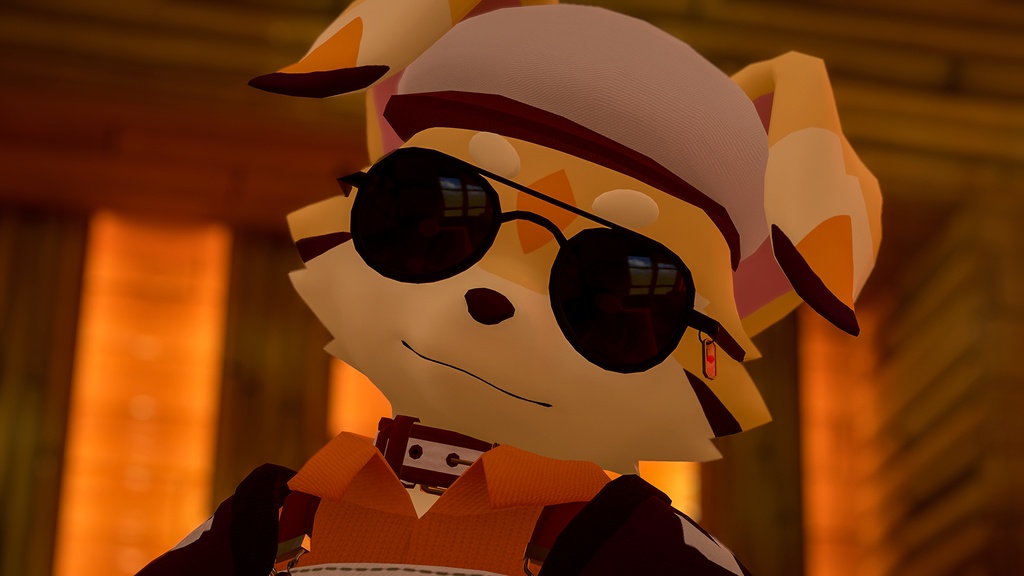 VRChat Kinu Glasses