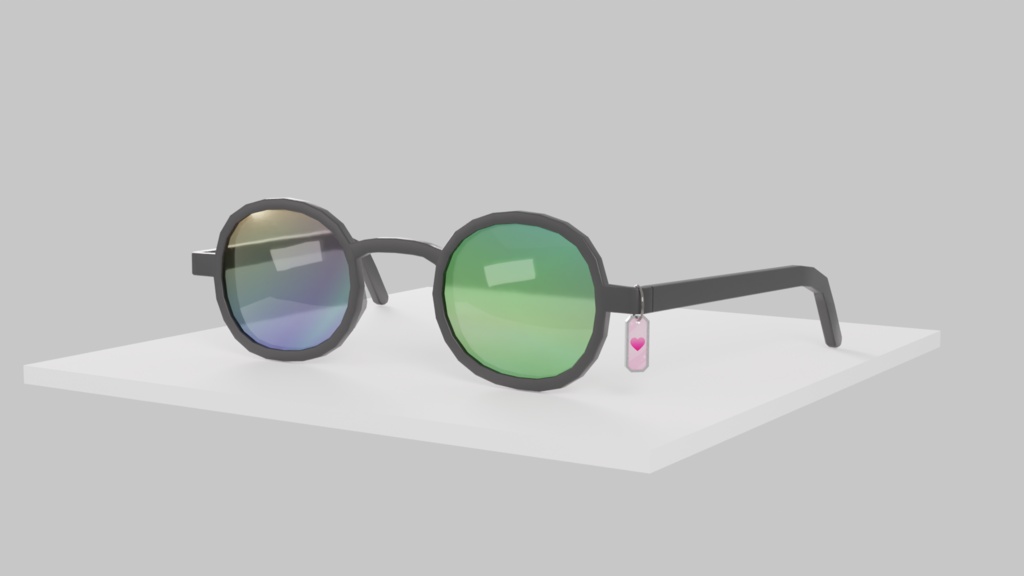 VRChat Kinu Glasses